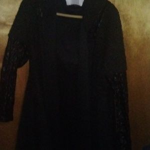 Long black fall sweater By Punk Rave